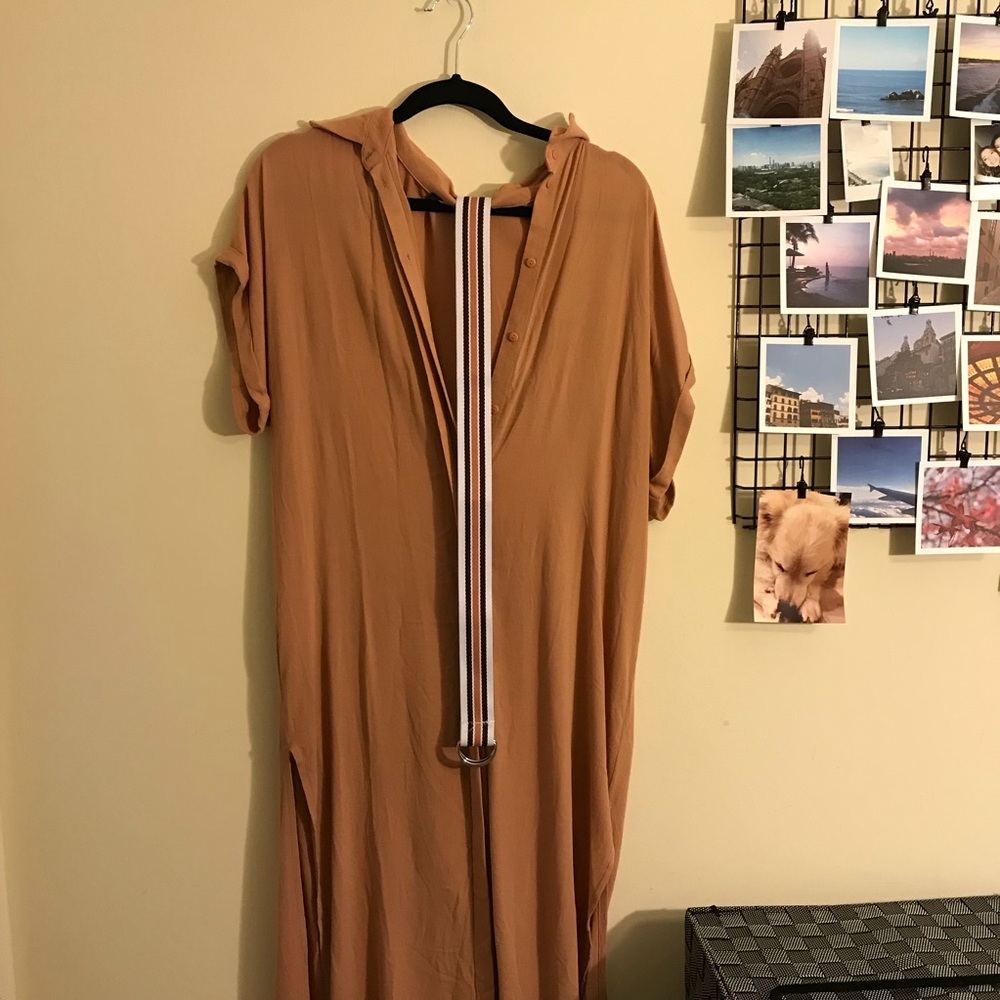 F21 belted dress
